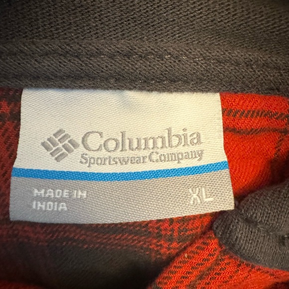 Columbia Hooded Flannel XL - Picture 3 of 3